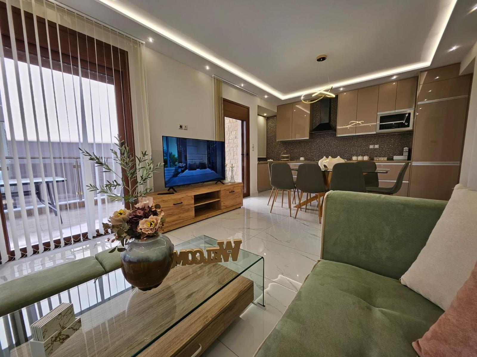 Agora Luxury Villa I Loutraki  Bagian luar foto