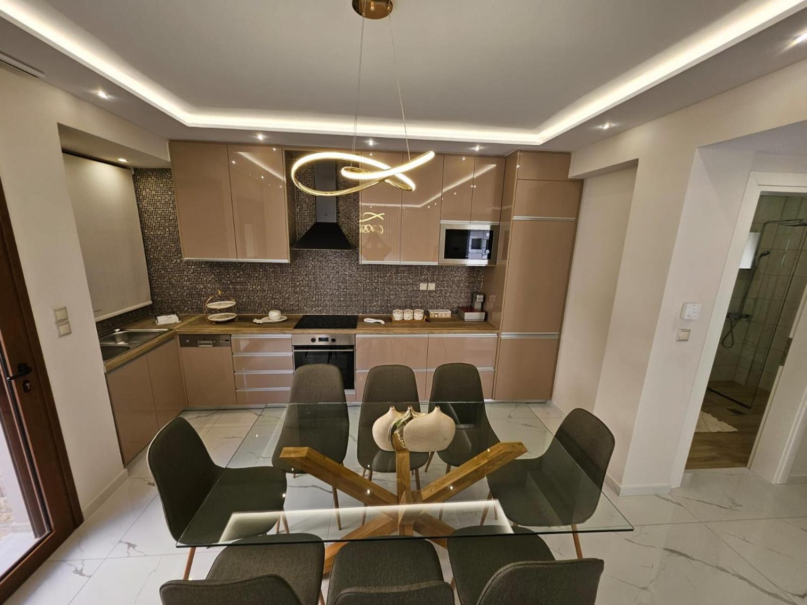 Agora Luxury Villa I Loutraki  Bagian luar foto