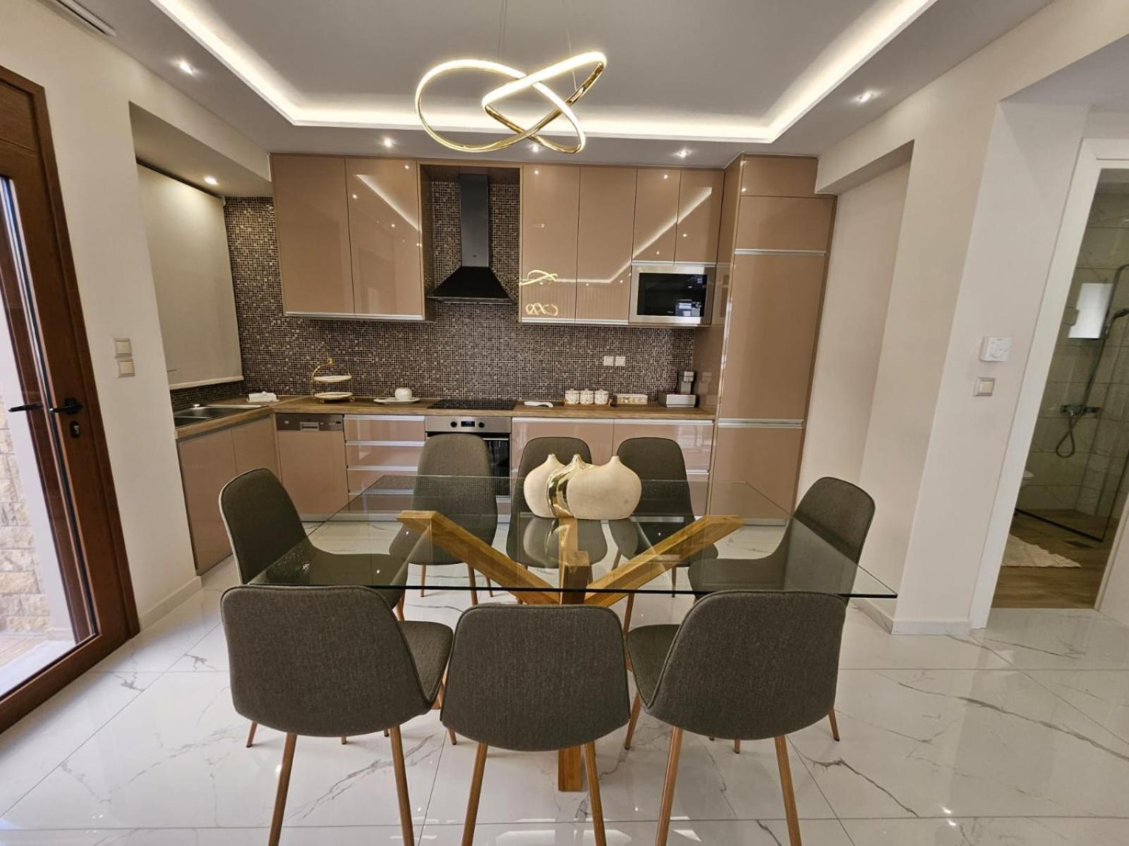 Agora Luxury Villa I Loutraki  Bagian luar foto